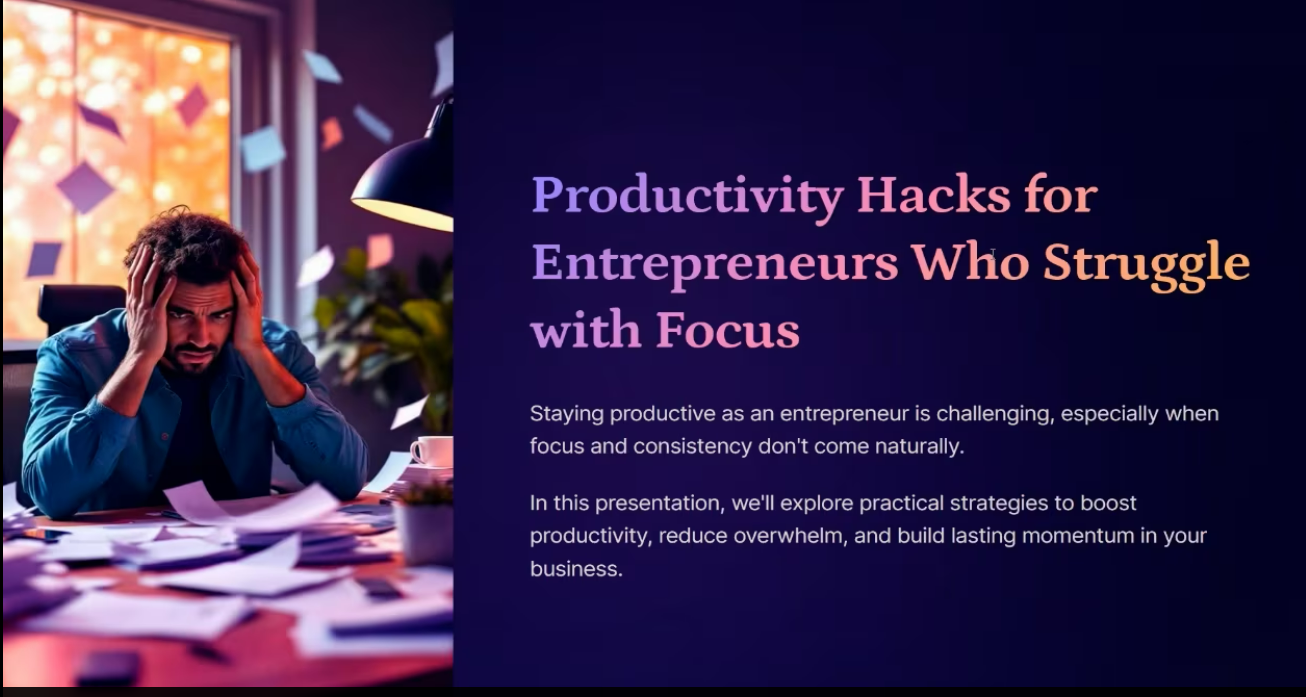 Step 1 - start a passion based business