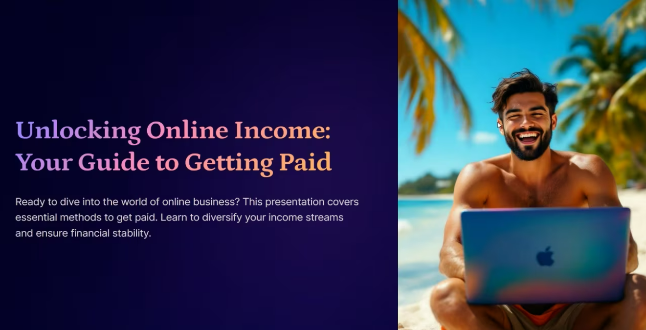 Step 1 - start a passion based business